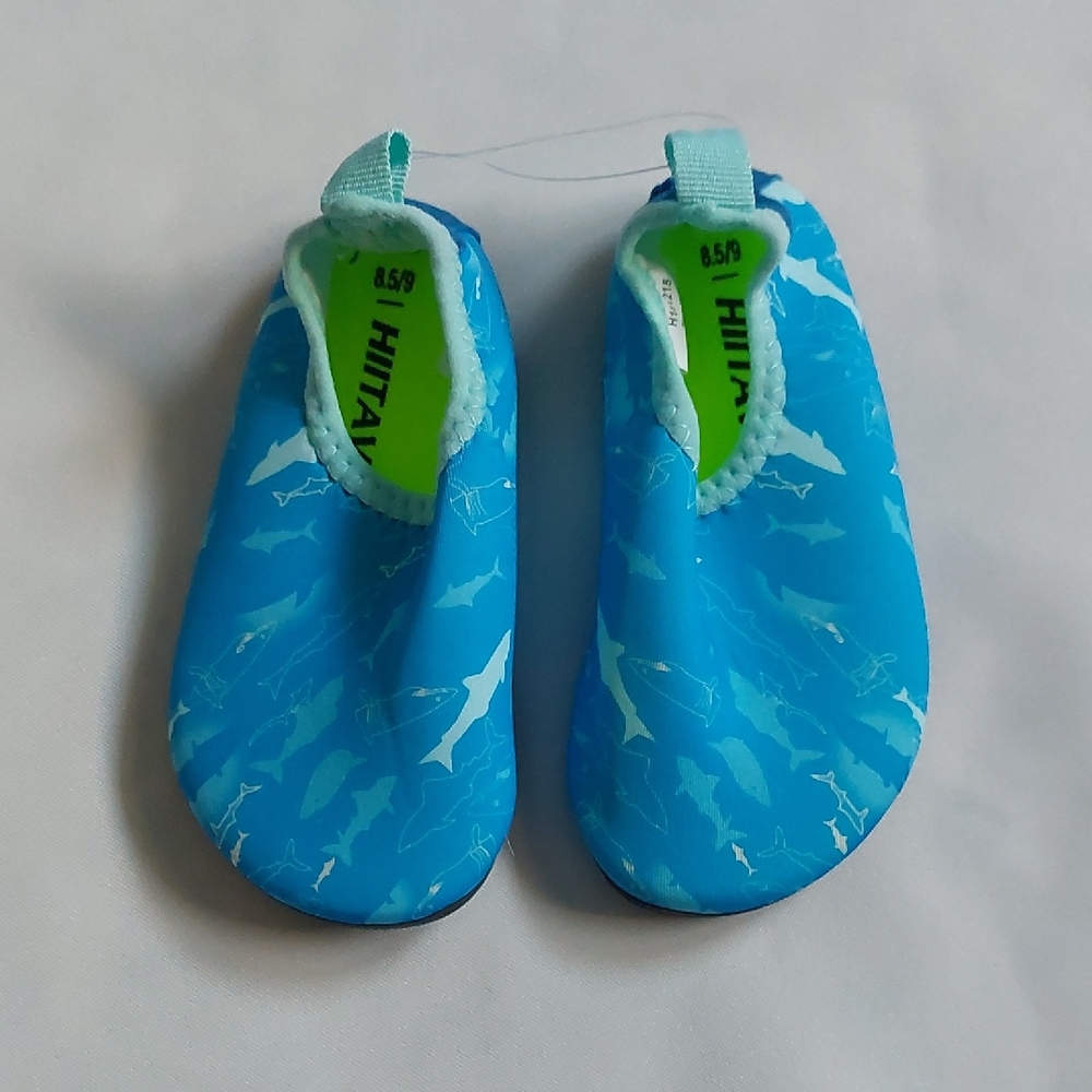 Blue Toddler Kids Water Shoes Size 8.5